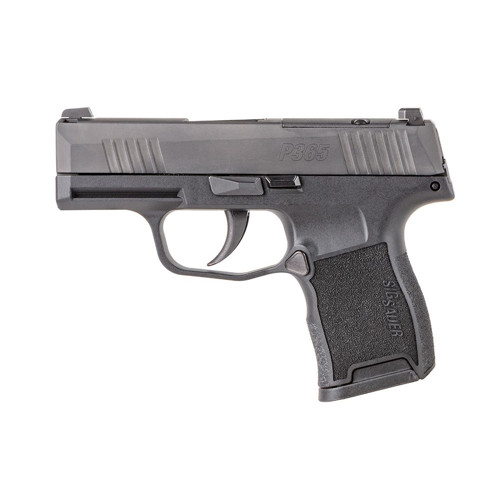 SIG SAUER P365 380ACP 310 10rd Optic Ready Pistol w Night Sights  Manual Safety  Black