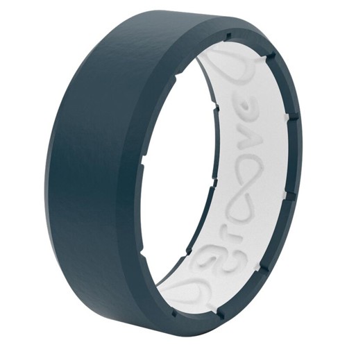 GROOVE LIFE Edge Silicone Ring - Anchor Blue
