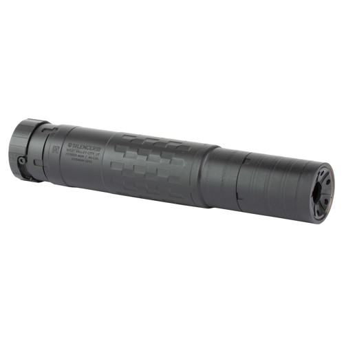 SILENCERCO Hybrid 46M ASR MultiCaliber 9 Modular Rifle Silencer  Suppressor  Black