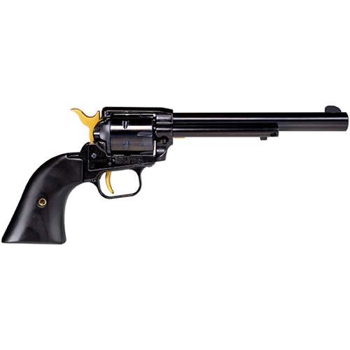 HERITAGE MANUFACTURING Rough Rider 22LR 65 6rd Revolver  Black w Gold Accents