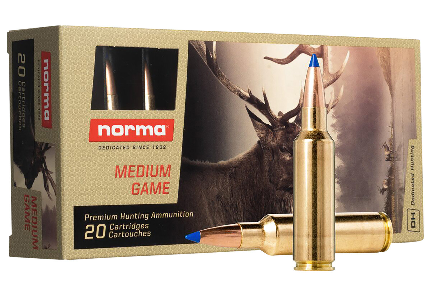 Norma NORMA AMMO Dedicated Hunting Bondstrike 300 Win Mag 180 gr Bonded Polymer Tip Ammunition | 20 Rounds