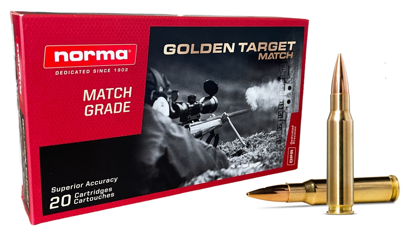 Norma NORMA AMMO 6.5 PRC Match 143Gr Golden Target BTHP 20rd