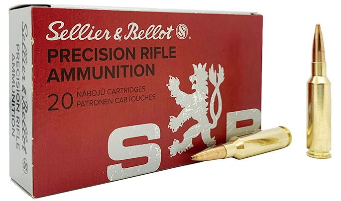 Sellier & Bellot Magtech SB65E Sport Shooting 6.5 Creedmoor 142 GR Hollow Point Boat Tail Hpbt 20 Bx 25 Cs