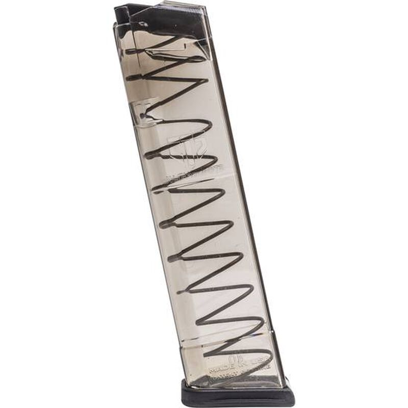 Elite Tactical Systems ETS Glock G22, G23, G24, G27, G35 Magazine 40S&W 19 Rounds Clear