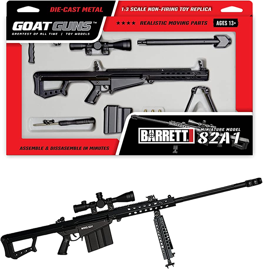 GoatGuns GOAT GUNS Mini Barrett .50 Caliber Model w/ Scope & BiPod