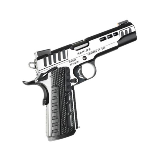 KIMBER Rapide Scorpius 1911 10mm 5 9rd Pistol w Night Sights  KimPro Black  G10 Grips