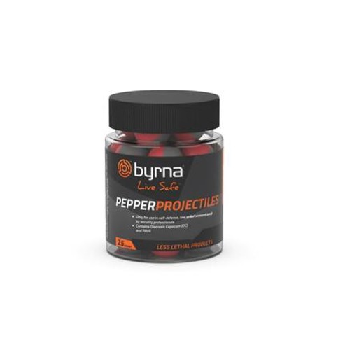 BYRNA TECHNOLOGIES Pepper Projectiles | 25 Count
