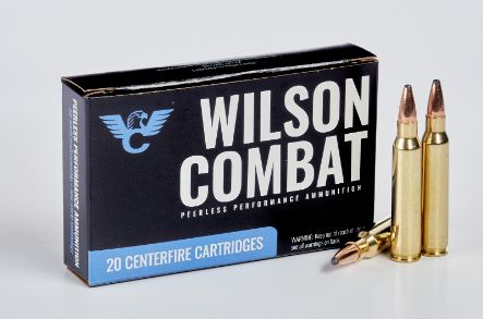 Wilson Combat WILSON COMBAT 223 Rem 60Gr Hornady SP 2750 FPS 20rd