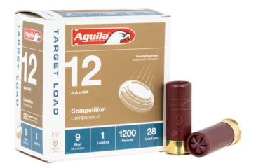 Aguila AGUILA AMMO 12Ga Competition High Vel 2.75" 1oz 9 Shot 25rd