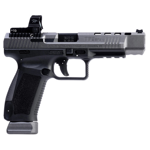 CANIK TP9SFx 9mm 52 20rd Pistolw  MeCanik M02 Red Dot  Tungsten  Black