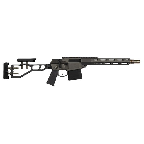 Q LLC The Fix SBR 86 BLK 12 10rd Short Barrel Bolt Rifle w Cherry Bomb Muzzle Brake  Black