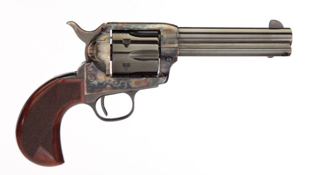 TAYLORS AND COMPANY 1873 Cattleman 357 Mag 4.75" 6rd Revolver - Case Hardened | Walnut