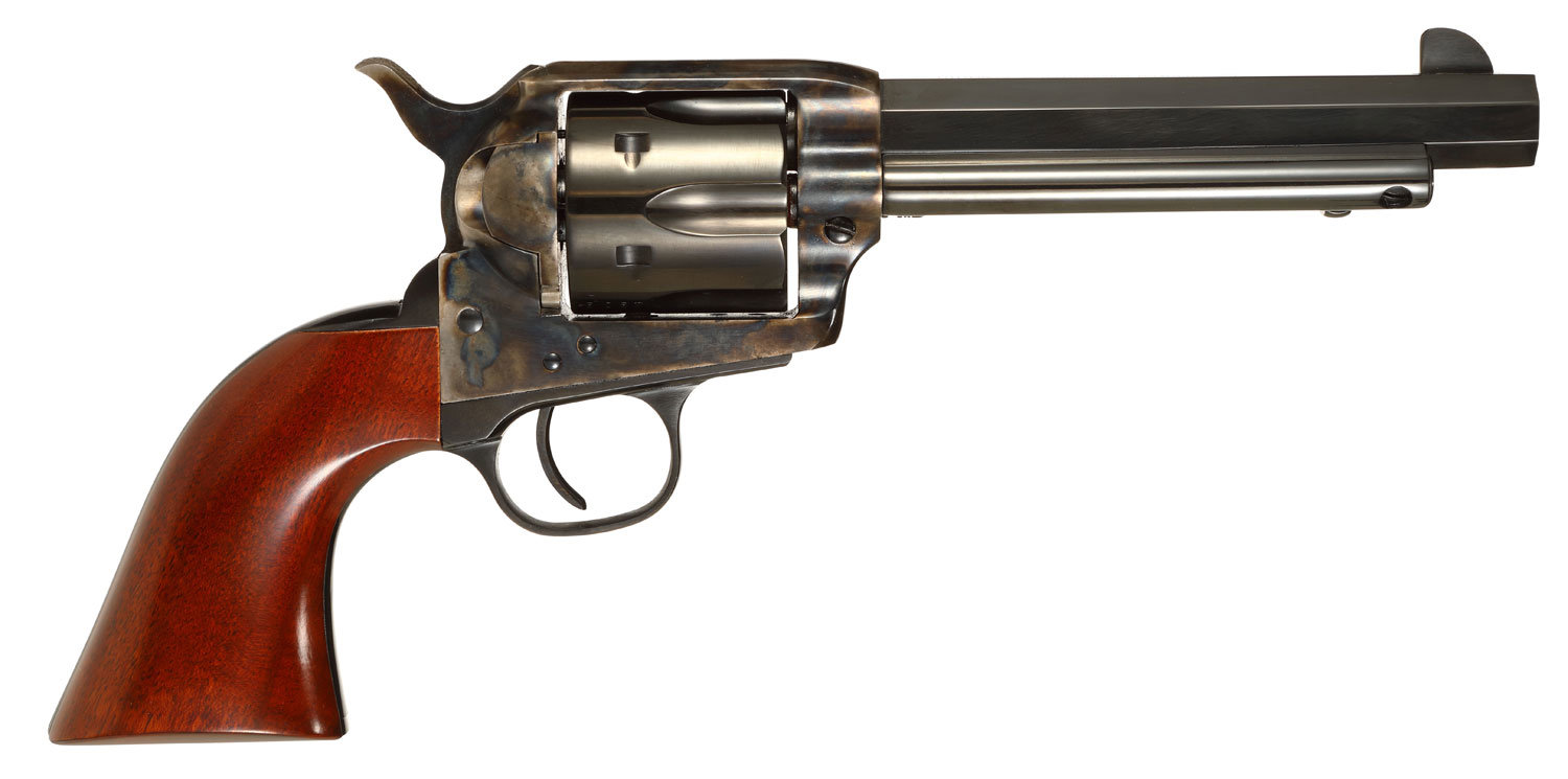 TAYLORS AND COMPANY Drifter 357 Mag 5.5" 6rd Revolver - Case Hardened / Walnut