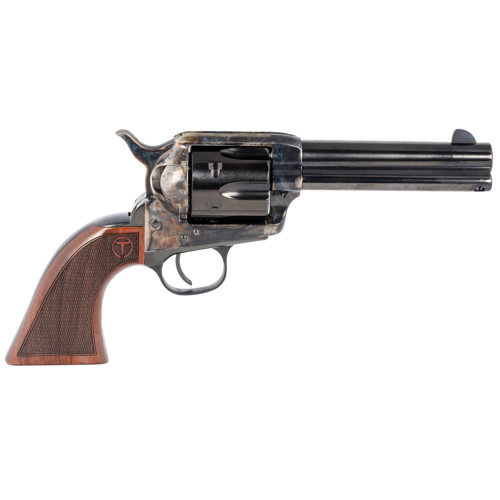 TAYLORS AND COMPANY Smoke Wagon 357 Mag 475 6rd Revolver  Case Hardened  Walnut
