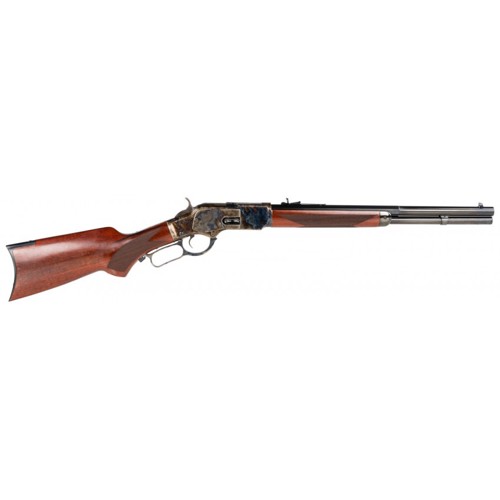 TAYLORS AND COMPANY 1873 357 Mag 18 10rd Lever Action Rifle w Octagon Barrel  Case Hardened
