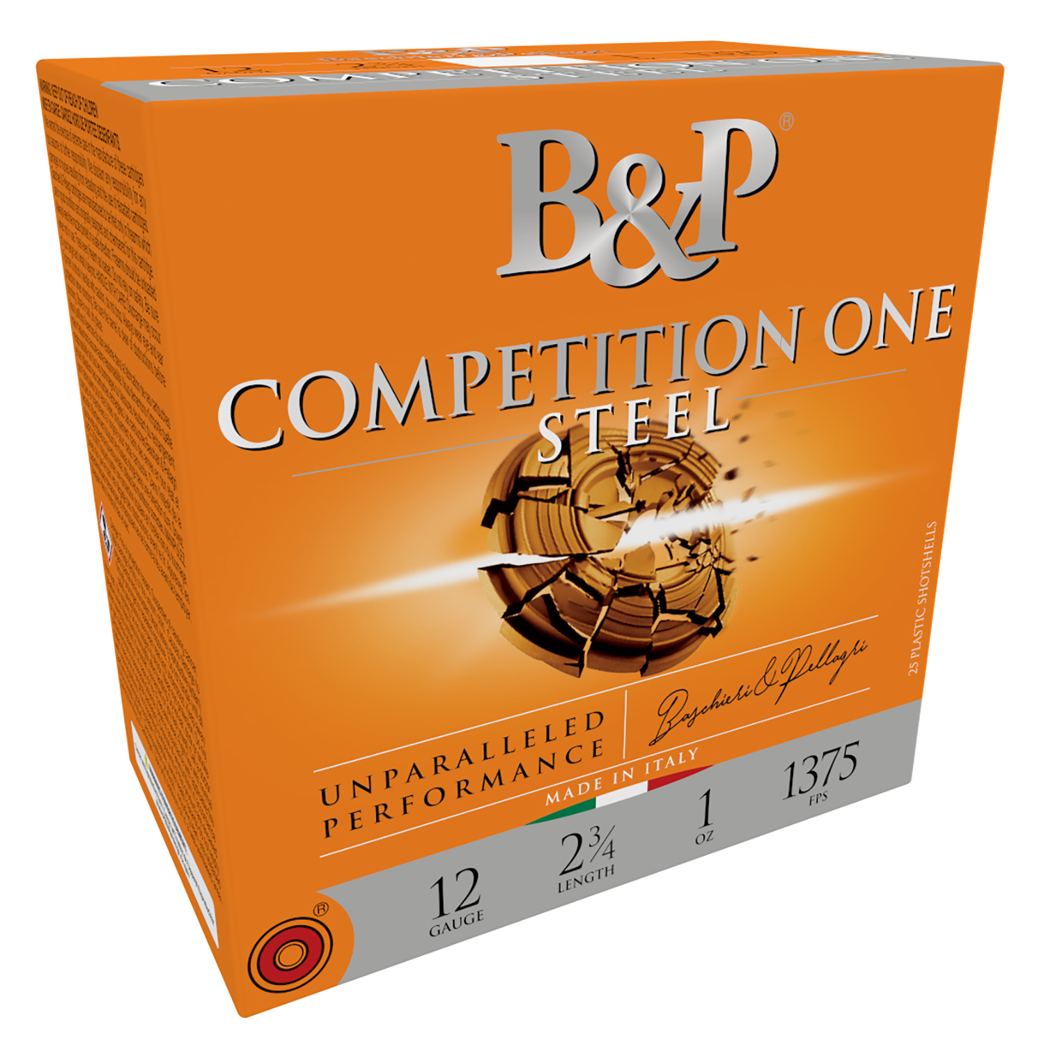 B&P B&P AMMO 12Ga Competition One 1 1/8 oz (Steel) 7.5Shot 25rd
