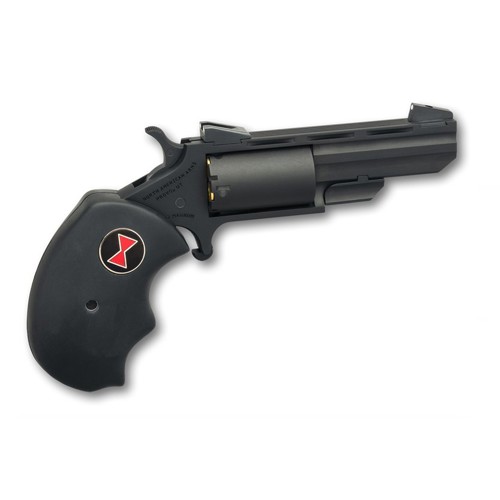 NAA Black Widow 22LR  22 WMR 2 5rd Mini Revolver  Black