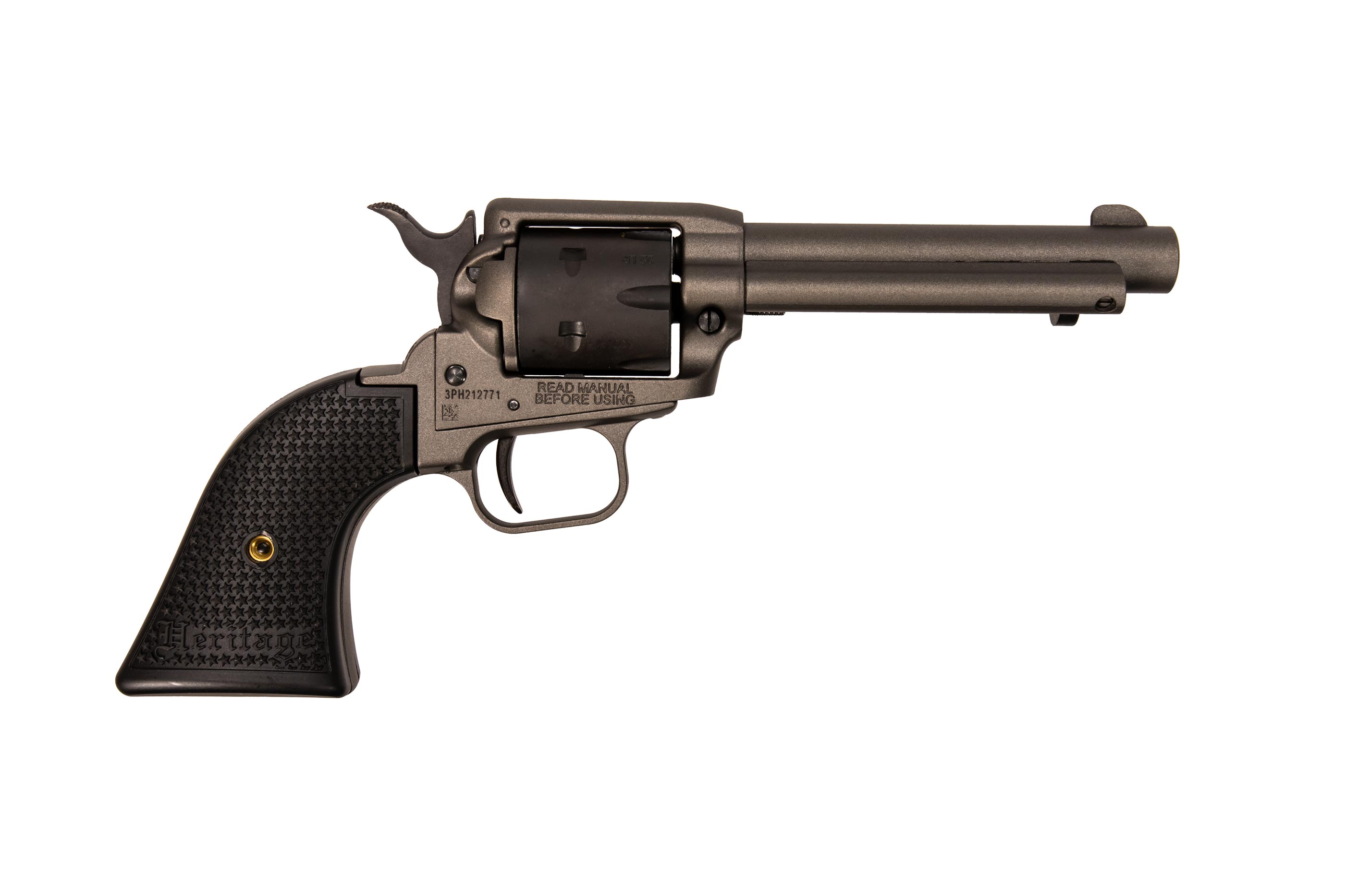 HERITAGE MANUFACTURING Rough Rider 22LR 4.75" 6rd Revolver - Tungsten