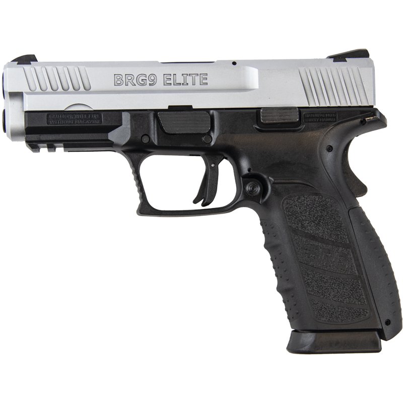 Buffalo Cartridge BUFFALO CARTRIDGE BRG9 Elite 9mm 4" 16rd - Two-Tone