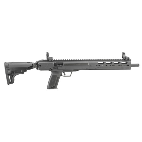 Ruger LC Carbine 57x28 1625 20rd SemiAuto Rifle w Threaded Barrel  Black