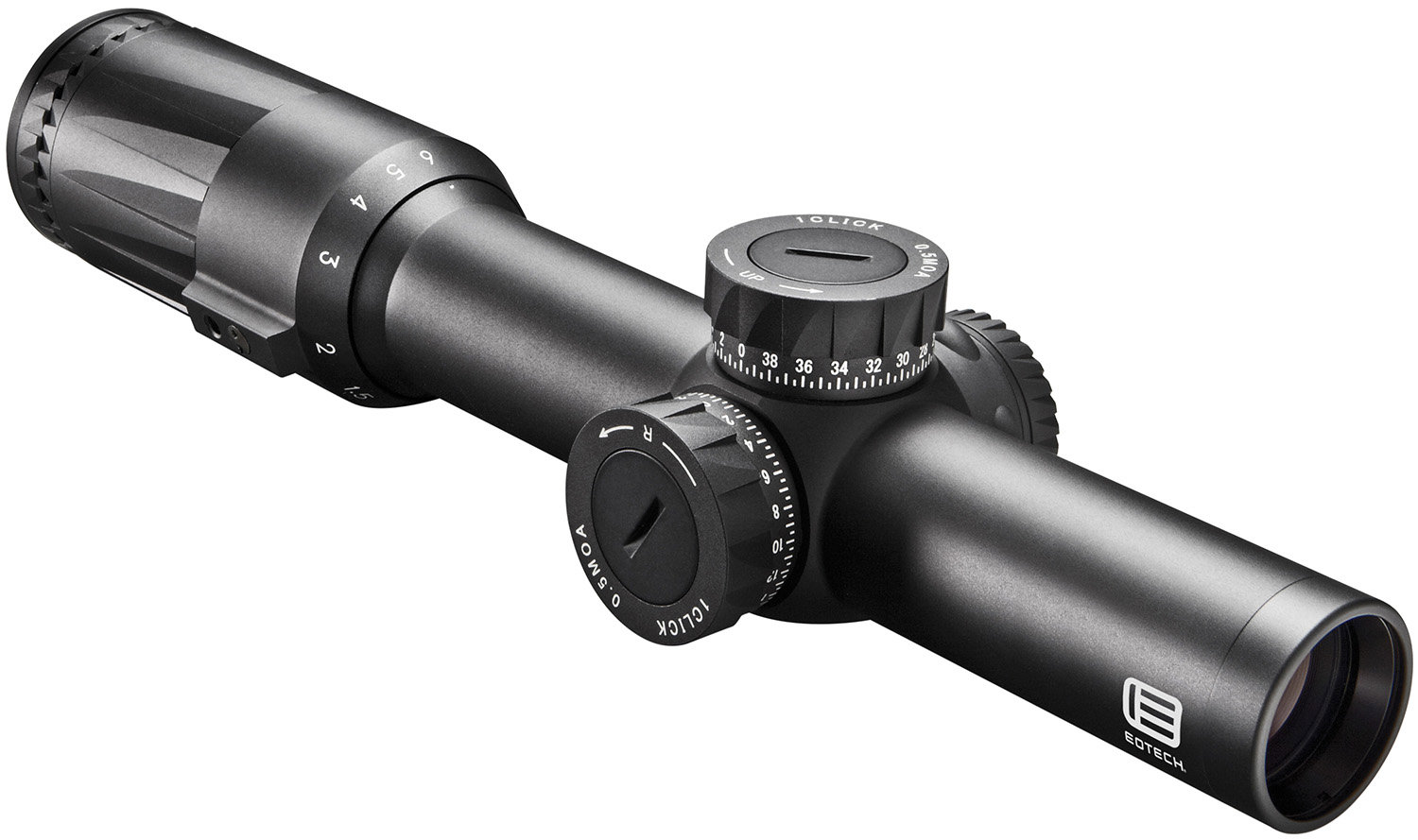 EOTech Vudu Rifle Scope 1-6X24mm First Focal Plane SR-2 (7.62 BDC) Green Illuminated MOA Reticle