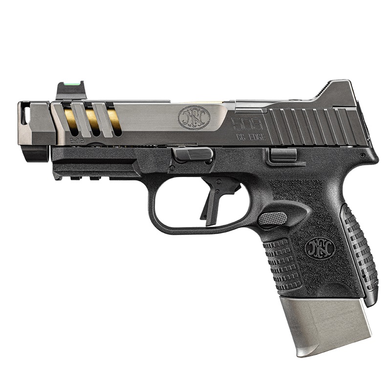 FN America FN 509 CC Edge 9MM Pistol, 4.2" 15+1 Black