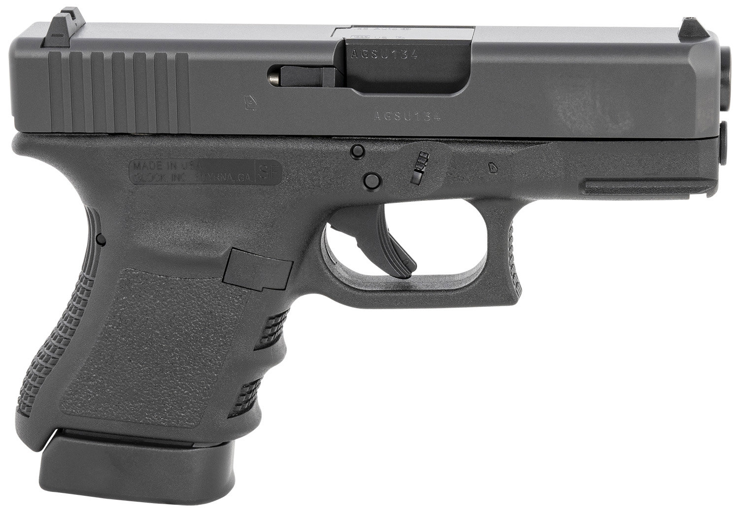 Glock GLOCK G30SF 45 ACP 3.78" 10rd Pistol - Black