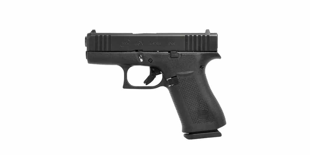 Glock GLOCK G43X 9mm 3.39" 10rd Pistol w/ Ameriglo Night Sights - Black