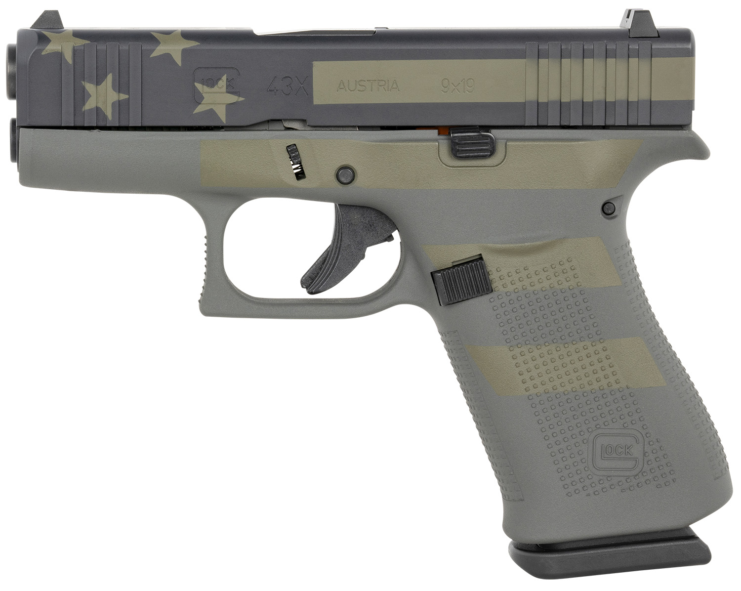 Glock GLK PX4350204-OP G43X 9MM CERA