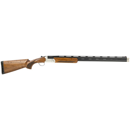 STEVENS 555 Sporting 12 Gauge 30 2rd Over  Under Shotgun  Turkish Walnut  Black