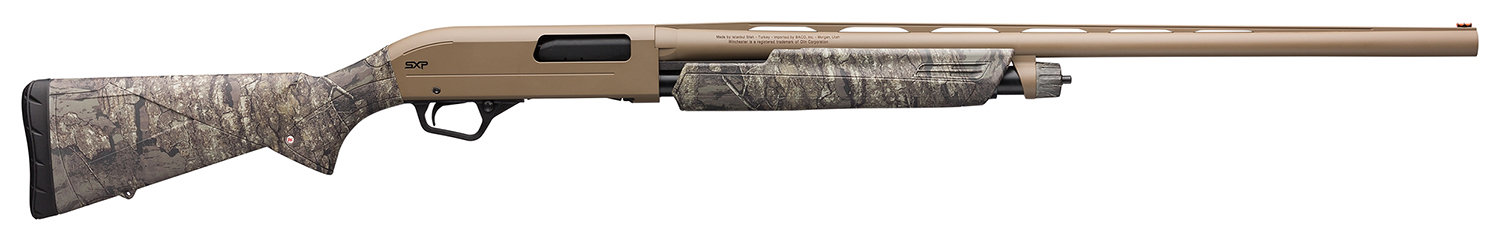 WINCHESTER SXP Hybrid Hunter 12 Gauge 3" 28" 4rd Pump Shotgun - FDE / RealTree Timber