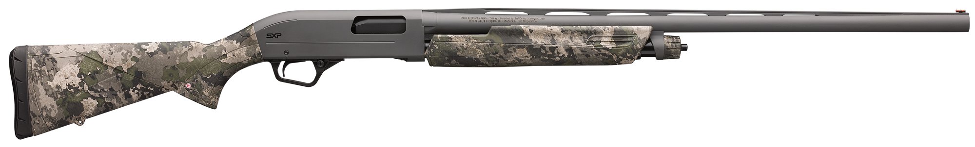 WINCHESTER SXP Hybrid Hunter 20 Gauge 3" 26" 4rd Pump Shotgun - Tungsten / TrueTimber VSX