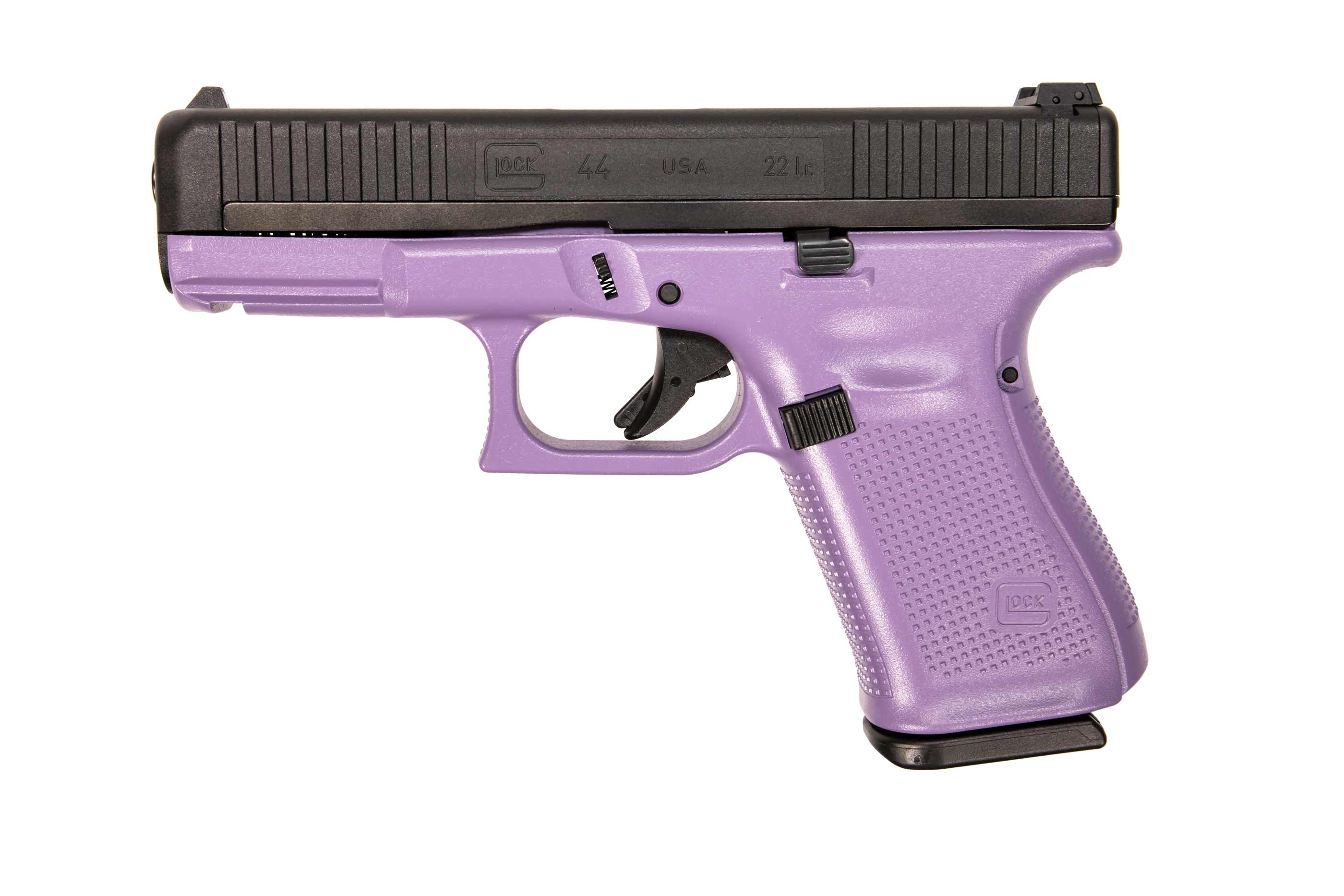 Glock GLOCK G44 22LR 4.02" 10rd Semi-Auto Pistol - Black / Purple