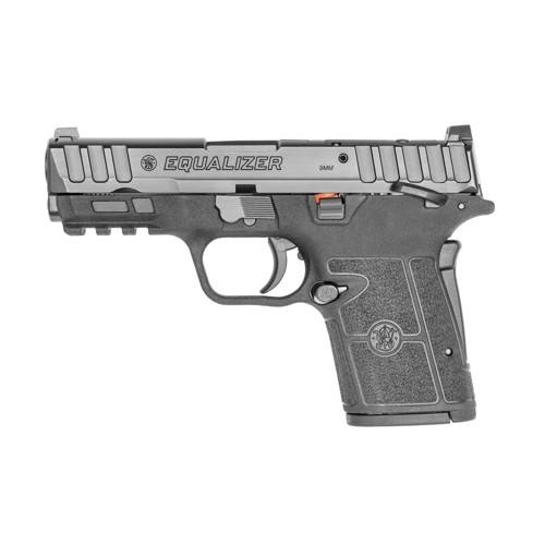 SMITH  WESSON Equalizer 9mm 3675 15rd Optic Ready Pistol w Thumb Safety  Black