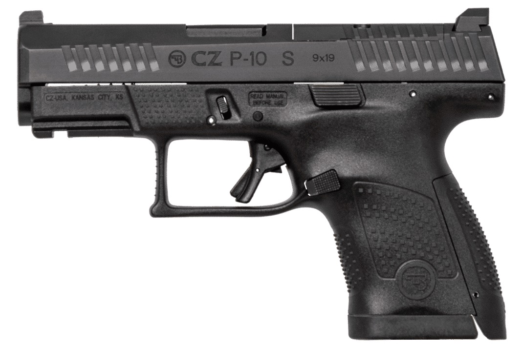CZ-USA P-10 S 9mm 3.5" 12rd Optic Ready Pistol | Black