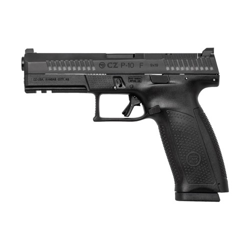 CZUSA P10 F 9mm 45 19rd Optic Ready Pistol  Black