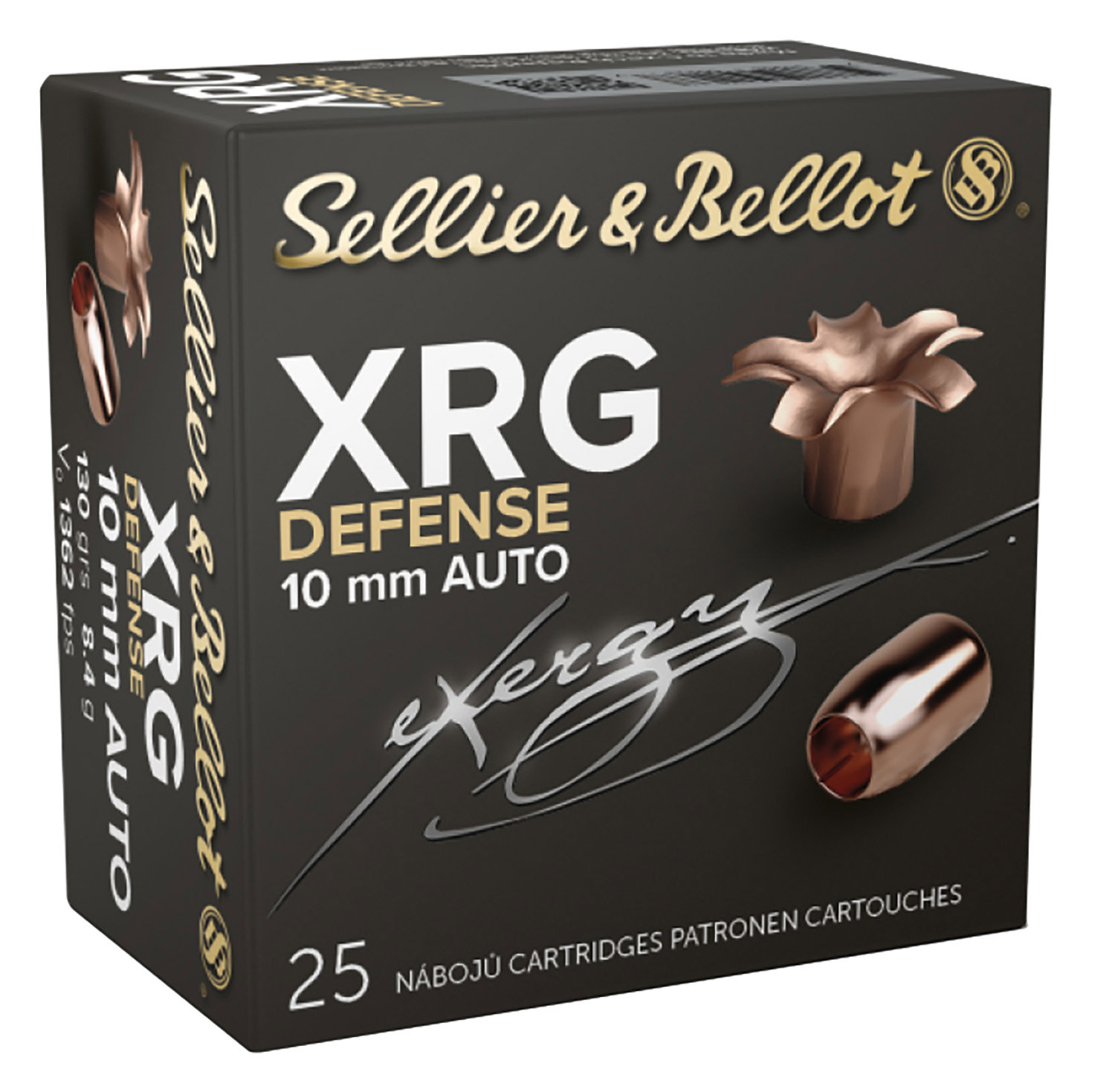 Sellier & Bellot Sb 10MM 130GR Xrg 25 1000 1