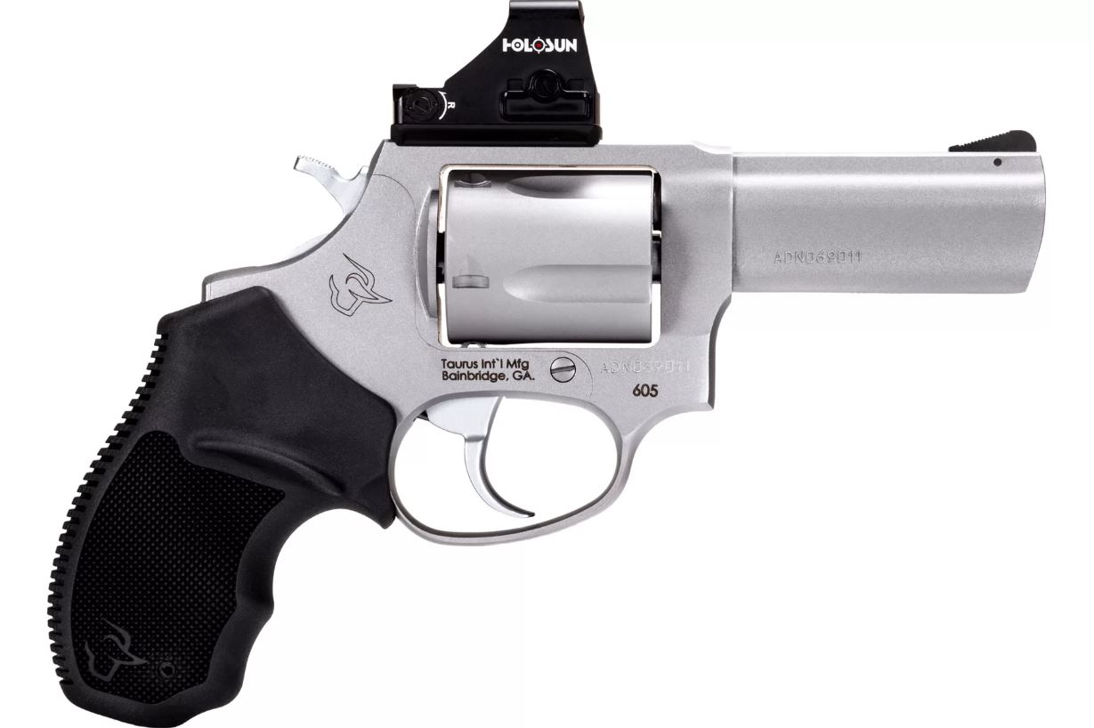TAURUS 605 357 Mag 3" 5rd Optic Ready Revolver - Stainless