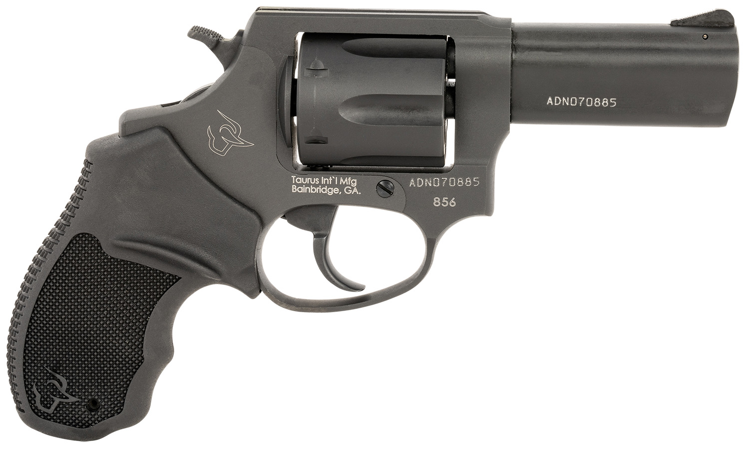 TAURUS 856 38 Special + P 3" 6rd Optic Ready Revolver - Black