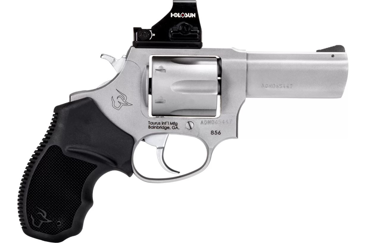 TAURUS 856 38 Special + P 3" 6rd Optic Ready Revolver - Stainless