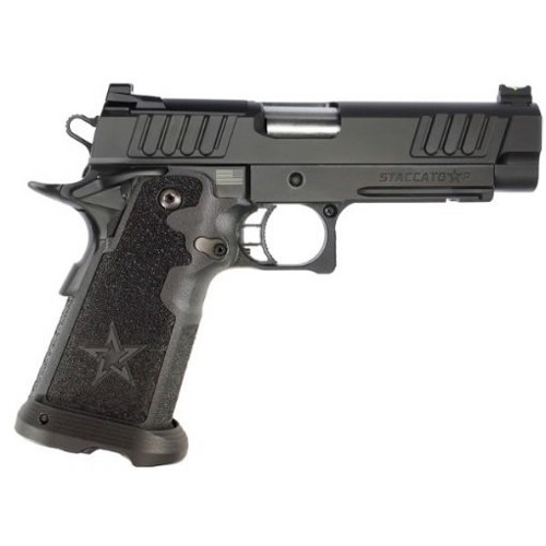 STACCATOP 9mm 44 OR Curved Trigger 17rd  Black