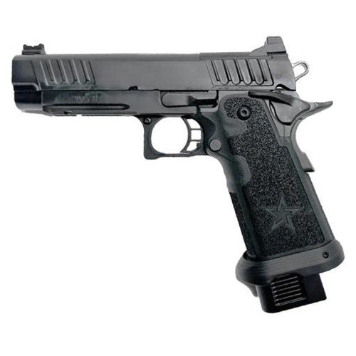 STACCATO P 9mm 44 17rd Optic Ready Pistol  Black  TacTexture Grip