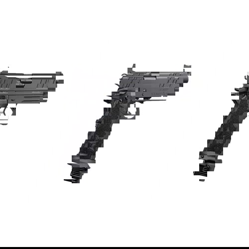 STACCATO P 9mm 5 17rd Optic Ready Pistol  Threaded Barrel  Black G2 Tac Texture Grips