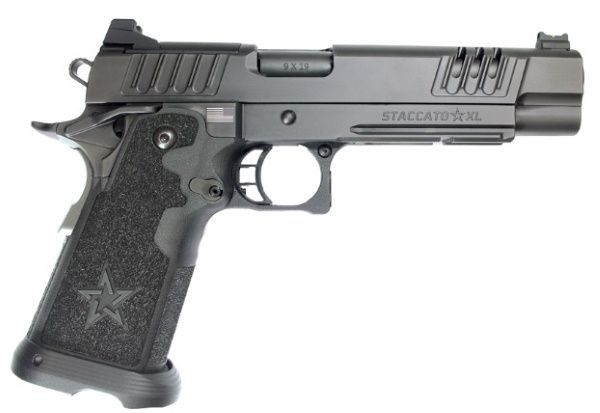 STACCATO XL 9mm 5.4" Bull Barrel Curved Trigger 17rd - Black
