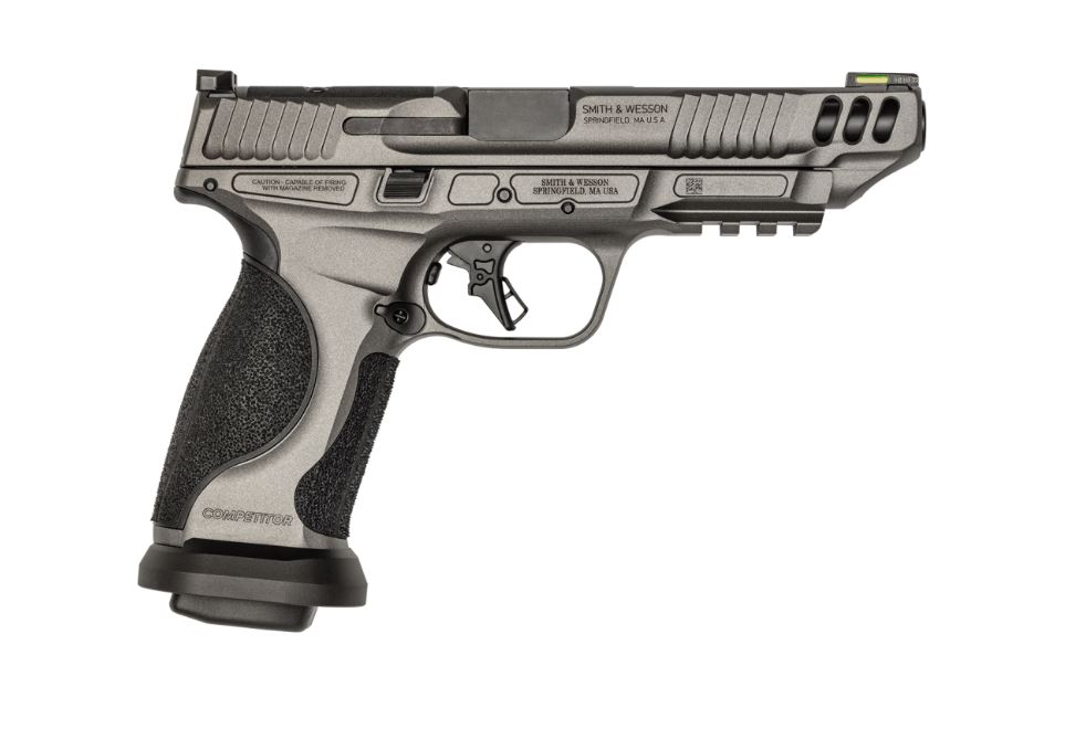 SMITH & WESSON PC M2.0 Competitor 9mm 5" 10rd (OR) - Tungsten