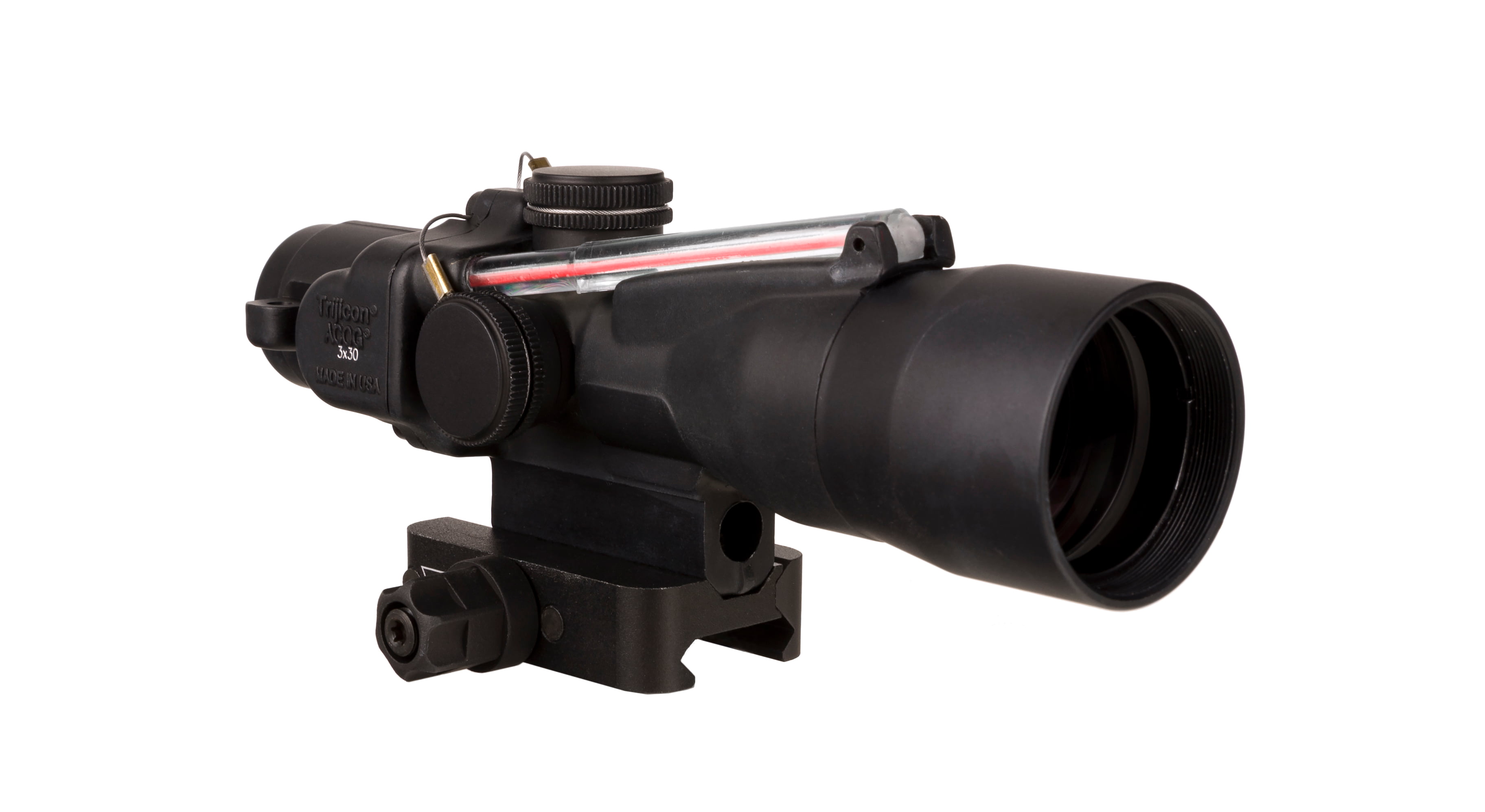 Trijicon TRIJICON 3x30 Compact ACOG Red Horseshoe/Dot 7.62x39/123gr