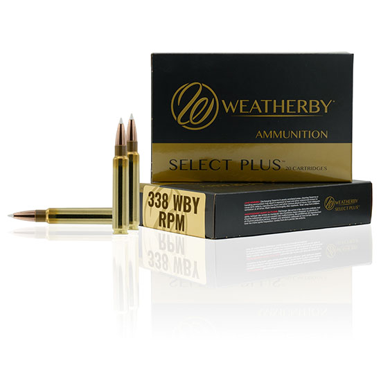 Weatherby WBY AMMO 338WBY 225GR BARNES TTSX 20rd BOX