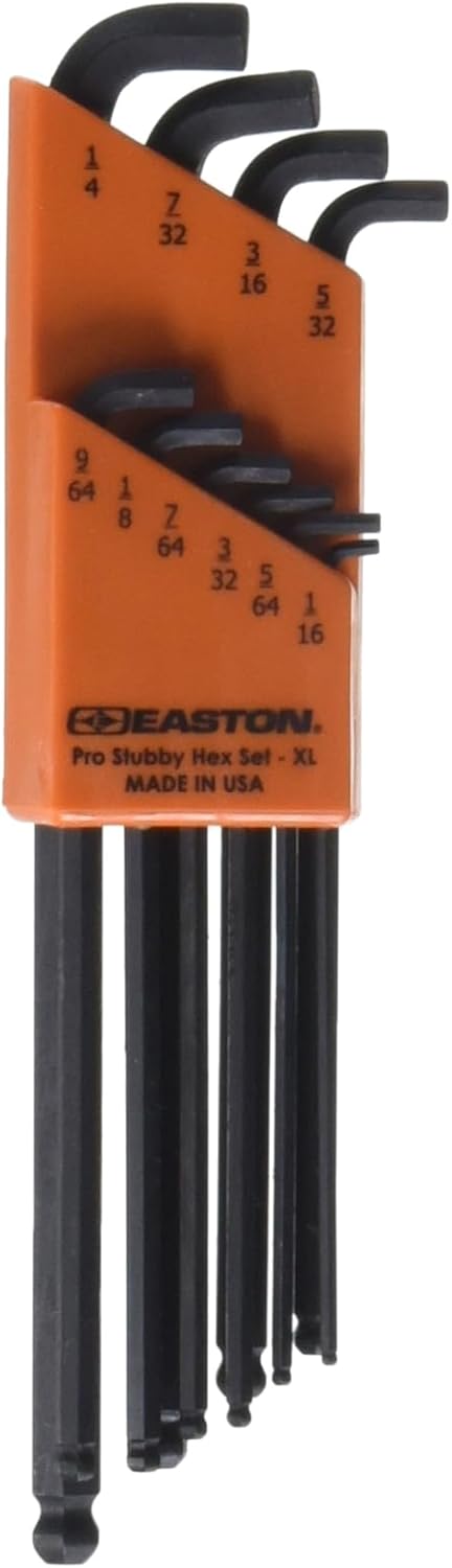 EASTON TECHNICAL Stubby 10 pc. Allen Wrench Set - XL