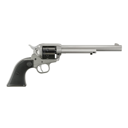 RUGER Wrangler 22LR 75 6rd Revolver  Silver
