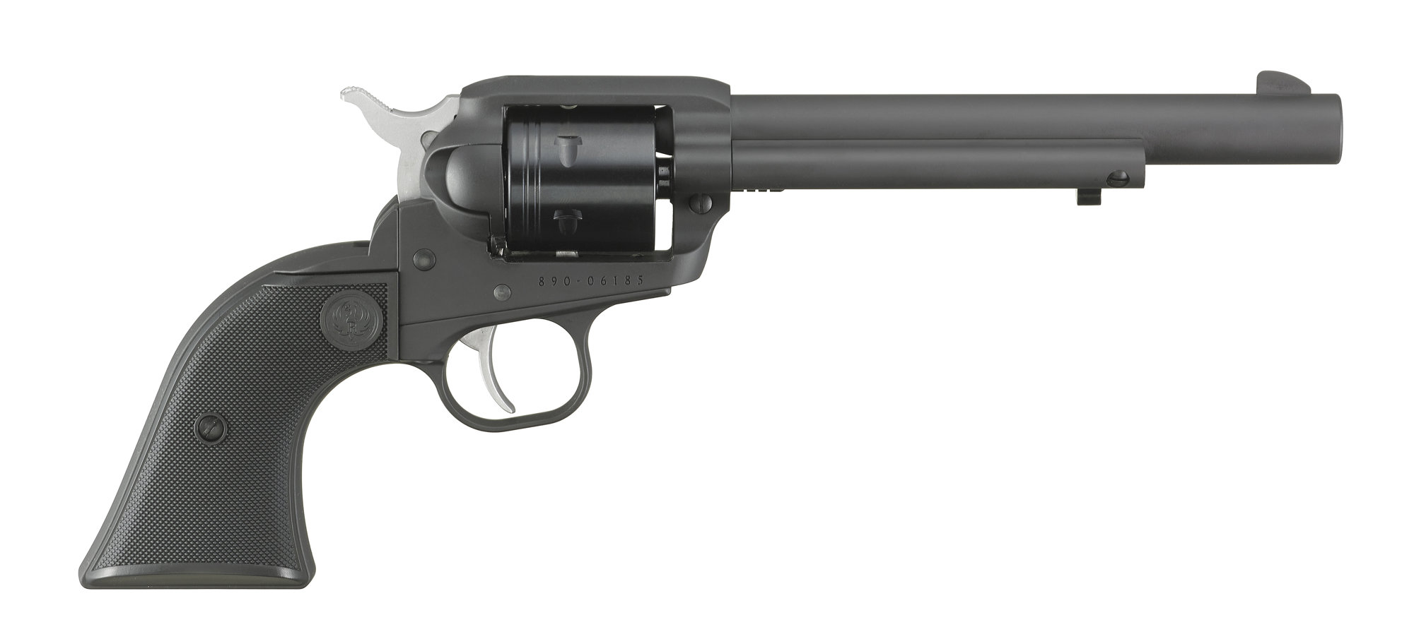 RUGER Wrangler 22LR 6.5" 6rd Revolver - Black